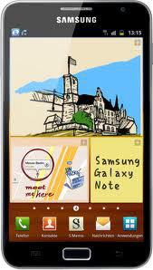 Смартфон Samsung Galaxy Note GT-N7000 Blue - Родники